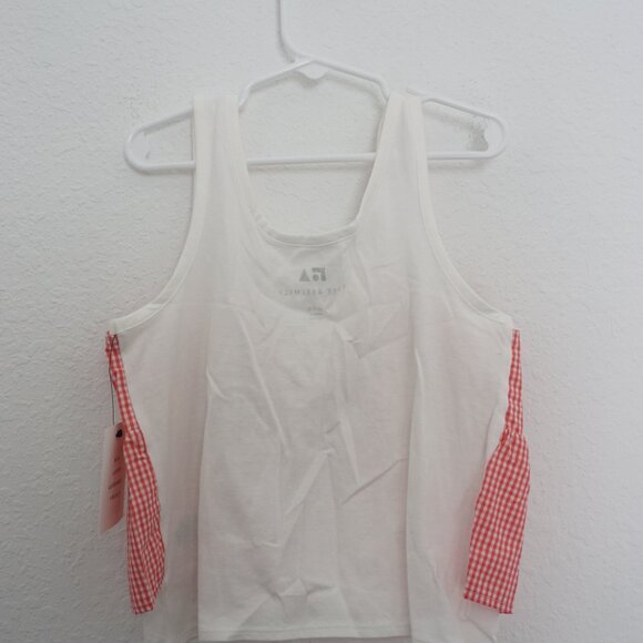 Girls Tie-Front Gingham Tank Top - Picture 10 of 10